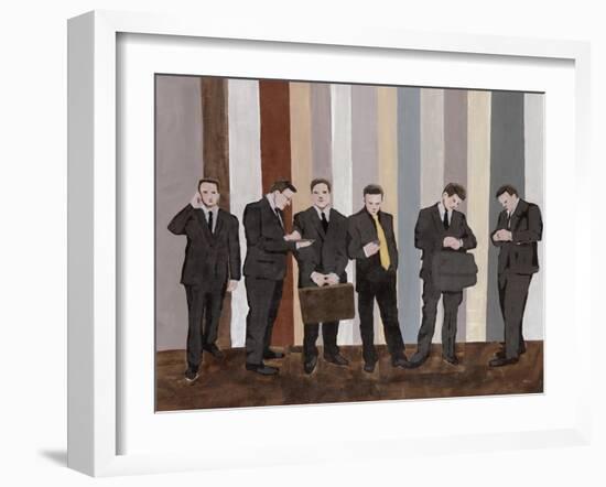 Business As Usual-Clayton Rabo-Framed Giclee Print