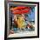 "Business at the Beach," January 23, 1960-James Williamson-Framed Giclee Print