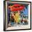 "Business at the Beach," January 23, 1960-James Williamson-Framed Giclee Print