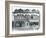 Business Block on South Union Avenue, Tacoma, WA, 1927-Marvin Boland-Framed Giclee Print