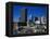 Business District, Atlanta, GA-Mark Gibson-Framed Premier Image Canvas