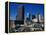 Business District, Atlanta, GA-Mark Gibson-Framed Premier Image Canvas