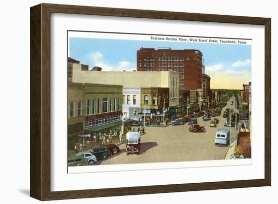 Business District, Texarkana Texas-null-Framed Art Print