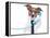 Business Dog On The Phone-Javier Brosch-Framed Premier Image Canvas