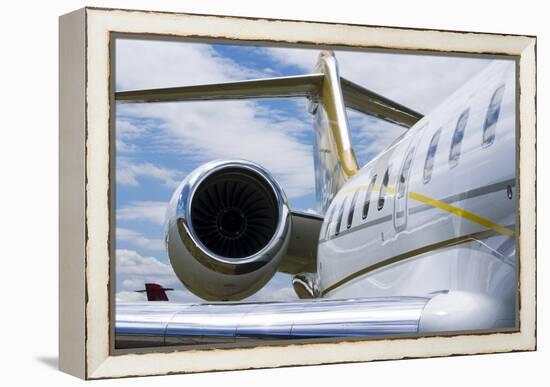 Business Jet-Mark Williamson-Framed Premier Image Canvas