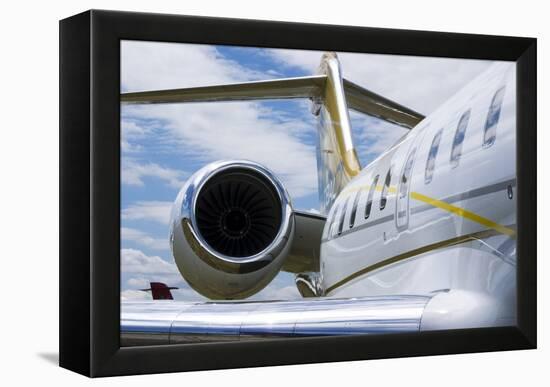 Business Jet-Mark Williamson-Framed Premier Image Canvas