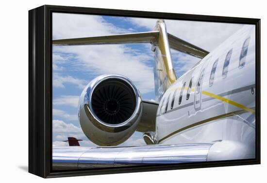 Business Jet-Mark Williamson-Framed Premier Image Canvas