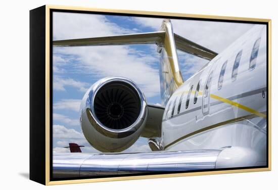 Business Jet-Mark Williamson-Framed Premier Image Canvas