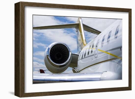Business Jet-Mark Williamson-Framed Photographic Print