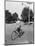 Business Man Riding Bicycle-Philip Gendreau-Mounted Photographic Print
