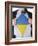 Business Man With Ukrainian Flag T-Shirt-IJdema-Framed Art Print