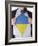 Business Man With Ukrainian Flag T-Shirt-IJdema-Framed Art Print