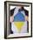 Business Man With Ukrainian Flag T-Shirt-IJdema-Framed Art Print