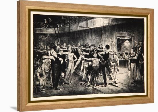 Business-Men's Class, 1916-George Wesley Bellows-Framed Premier Image Canvas