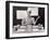 Business Woman Wearing Fashion That Gives Wide Shoulder Look-Nina Leen-Framed Photographic Print