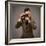 Businessman With A Retro Camera-NejroN Photo-Framed Art Print