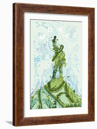 Businessman-Teofilo Olivieri-Framed Giclee Print