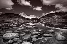 Glacial Lake And Rocks At National Park Pirin, Bulgaria-buso23-Photographic Print
