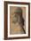 Bust-Length Portrait of a Man in Profile to Left, Wearing a Cap, 1475-1500-null-Framed Giclee Print