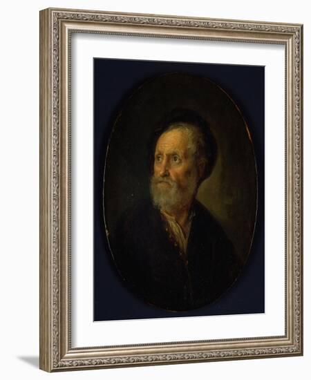 Bust of a Man, c.1635-40-Gerrit or Gerard Dou-Framed Giclee Print