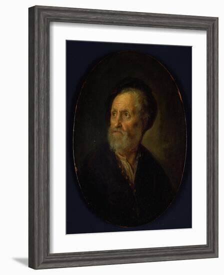 Bust of a Man, c.1635-40-Gerrit or Gerard Dou-Framed Giclee Print