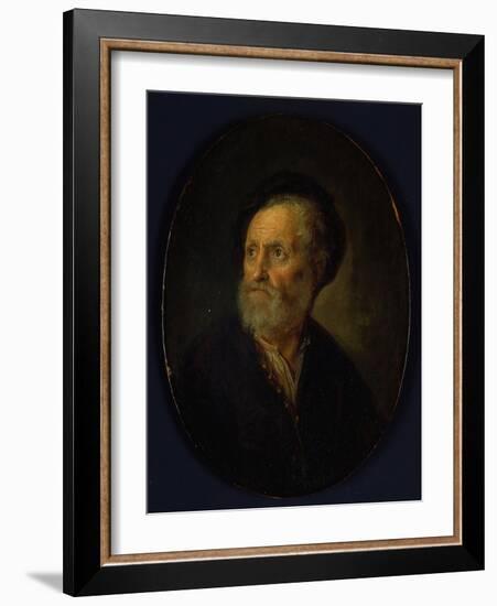 Bust of a Man, c.1635-40-Gerrit or Gerard Dou-Framed Giclee Print