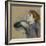 Bust of a Woman, circa 1880-85-Edgar Degas-Framed Giclee Print