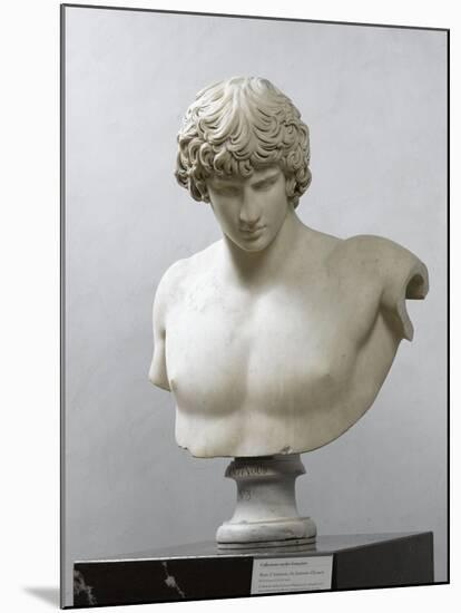 Bust of Antinous, Antinous Said Ecouen (117-138 Ad)-null-Mounted Giclee Print