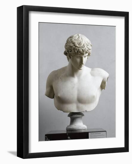 Bust of Antinous, Antinous Said Ecouen (117-138 Ad)-null-Framed Giclee Print