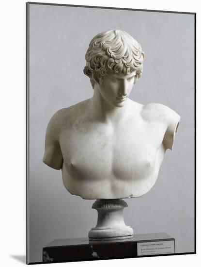 Bust of Antinous, Antinous Said Ecouen (117-138 Ad)-null-Mounted Giclee Print