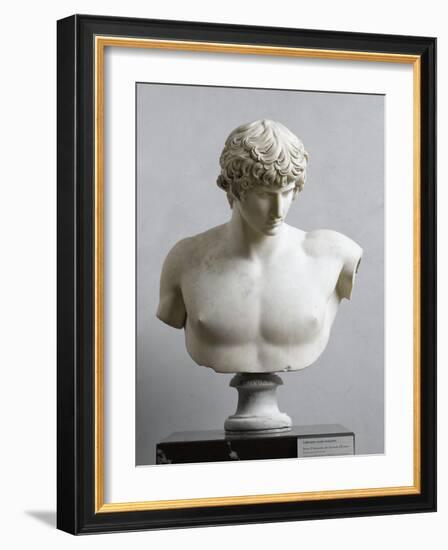 Bust of Antinous, Antinous Said Ecouen (117-138 Ad)-null-Framed Giclee Print