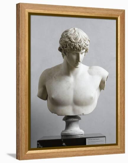 Bust of Antinous, Antinous Said Ecouen (117-138 Ad)-null-Framed Premier Image Canvas