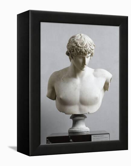 Bust of Antinous, Antinous Said Ecouen (117-138 Ad)-null-Framed Premier Image Canvas