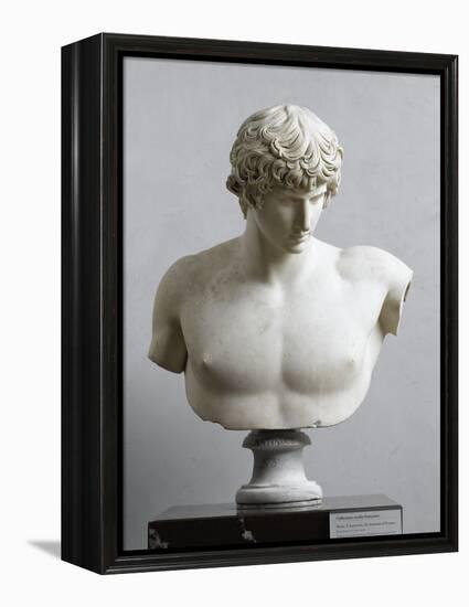 Bust of Antinous, Antinous Said Ecouen (117-138 Ad)-null-Framed Premier Image Canvas