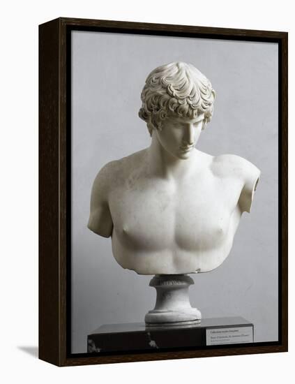 Bust of Antinous, Antinous Said Ecouen (117-138 Ad)-null-Framed Premier Image Canvas