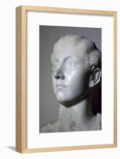 Bust of Antonia the Younger. Artist: Unknown-Unknown-Framed Giclee Print