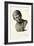 Bust of Aristotle-null-Framed Giclee Print