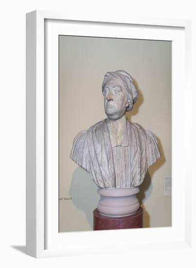 Bust of Canon Edward Finch, 1728-John Nash-Framed Giclee Print