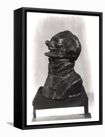 Bust of Charles Philipon (1800-62), c.1833-Honore Daumier-Framed Premier Image Canvas