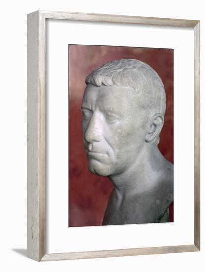 Bust of Corbulo, 1st century. Artist: Unknown-Unknown-Framed Giclee Print