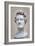 Bust of Georges Cuvier (1769-1832) (Marble)-Pierre Jean David d'Angers-Framed Giclee Print