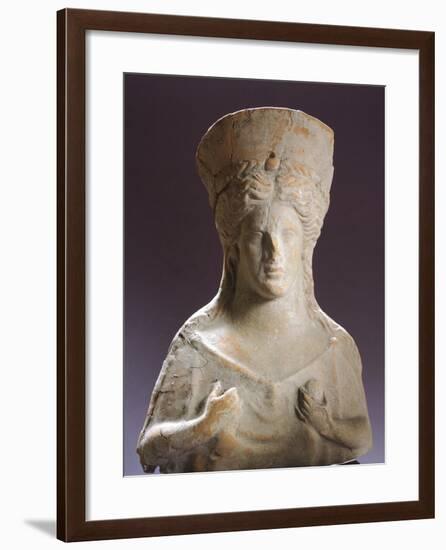 Bust of Goddess-null-Framed Giclee Print