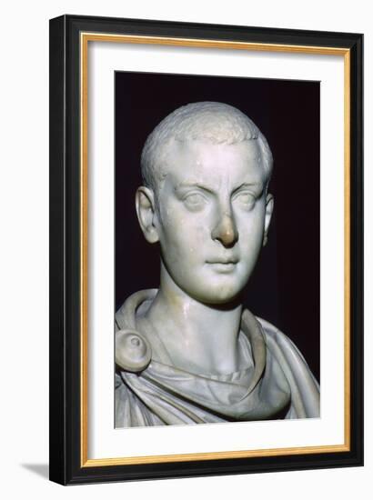 Bust of Gordian III, 3rd century. Artist: Unknown-Unknown-Framed Giclee Print