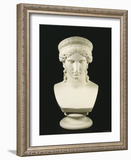 Bust of Hera, c.1850-Theed-Framed Photographic Print