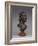 Bust of John the Baptist, 1880 (Bronze)-Auguste Rodin-Framed Giclee Print