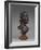 Bust of John the Baptist, 1880 (Bronze)-Auguste Rodin-Framed Giclee Print