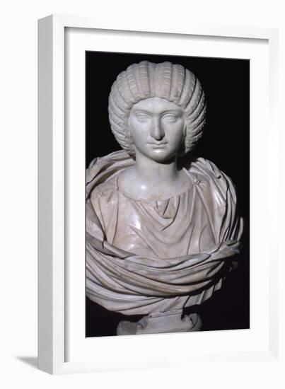 Bust of Julia Domna, 2nd century. Artist: Unknown-Unknown-Framed Giclee Print