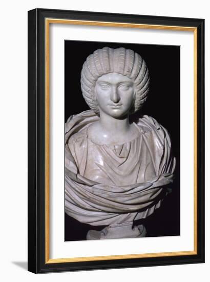 Bust of Julia Domna, 2nd century. Artist: Unknown-Unknown-Framed Giclee Print