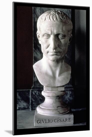 Bust of Julius Caesar-null-Mounted Giclee Print