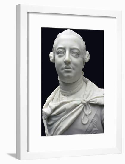 Bust of King George III of England, 1767. Artist: John Nost-John Nost-Framed Giclee Print